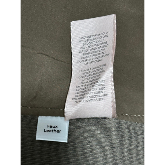 NWT Philosophy Faux Leather fitted jacket size small - Picture 11 of 13